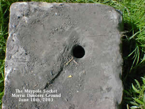 The Maypole Socket Stone (upside down!)